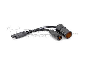 Cigarette lighter and DIN power socket for SAE