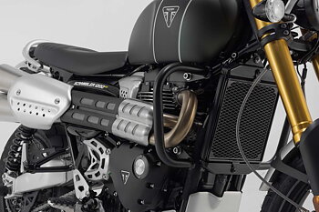 Crash bar. Black. Triumph Scrambler 1200 (21-