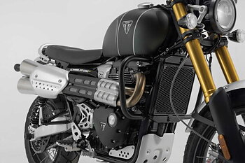 Crash bar. Black. Triumph Scrambler 1200 (21-
