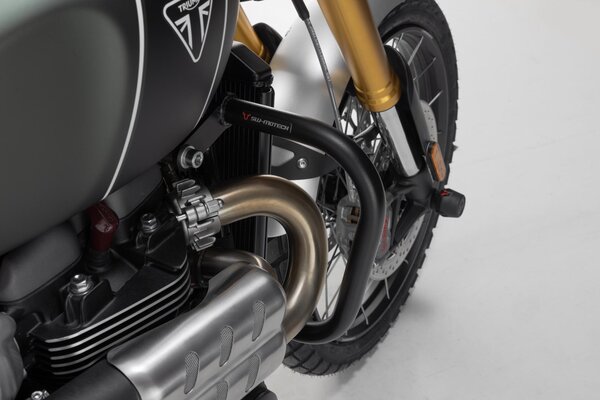 Crash bar. Black. Triumph Scrambler 1200 (21- - 3