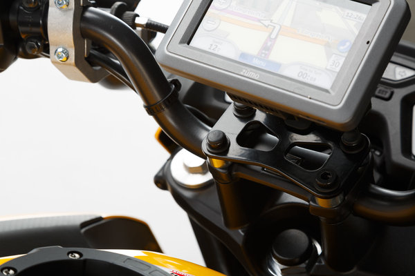 QUICK-LOCK GPS-Mount. Black. Shock absorbent. - 2