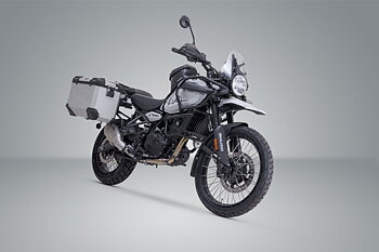 TRAX ADV aluminium case system. Royal Enfield Himalayan 450 Himalayan 452