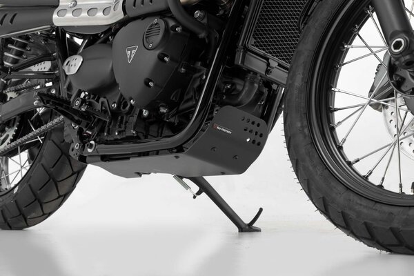Engine guard. Black. Bonneville, Speed, Street, Thruxton