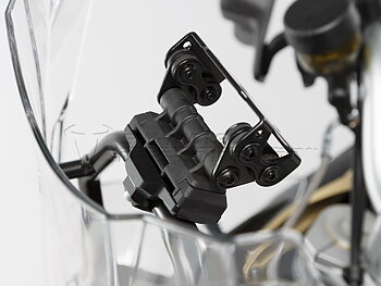 GPS mount for crossbar Ø 13/16 mm