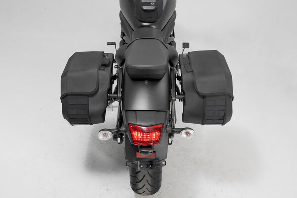 Legend Gear side bag system LH1/LH1. Kawasaki Vulcan S EN650D (16-24).  - 5