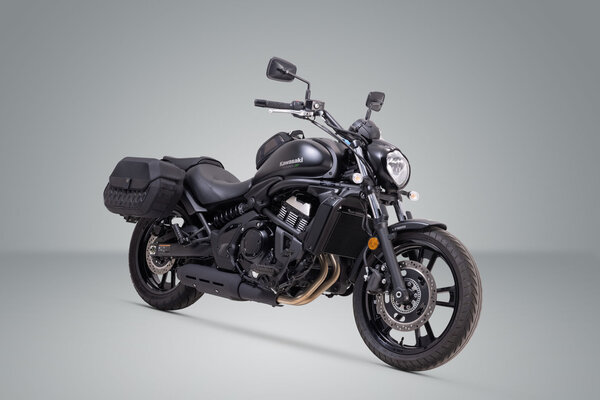 Legend Gear side bag system LH1/LH1. Kawasaki Vulcan S EN650D (16-24).  - 2