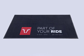 SW-MOTECH bike carpet. 2.0x1.0 m. Rectangular.