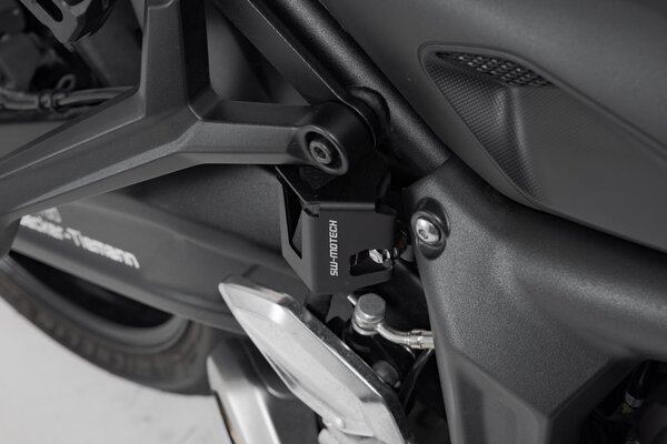 Brake fluid reservoir guard. Black. Triumph - 4