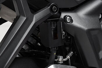 Brake fluid reservoir guard. Black. Triumph