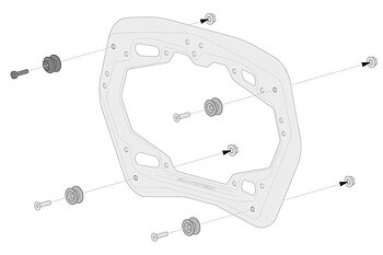Adapter kit for PRO side carrier