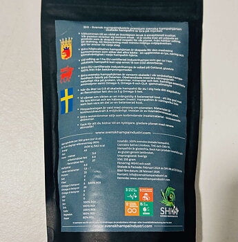 Skalade hampfrön - Hampahjärtan 500 g, SHI