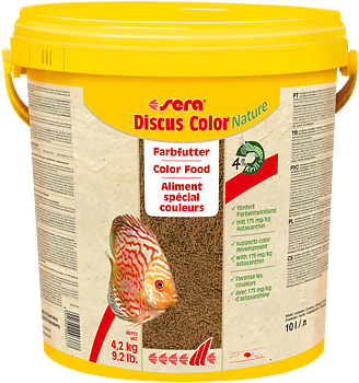 Sera discus color "Nature" 10 liter 