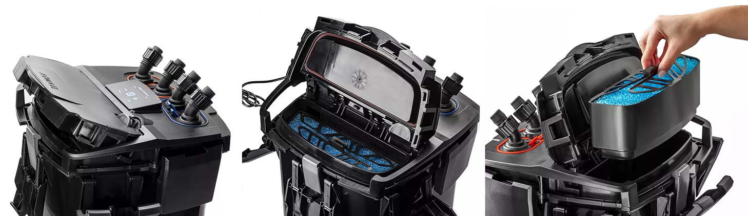 Aquael Hypermax Ytterfilter 18-36W 4500 l/h.   - 3
