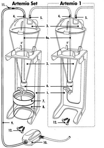 Artemia kläckare JBL komplett sätt med pump  (SLUT) - 3
