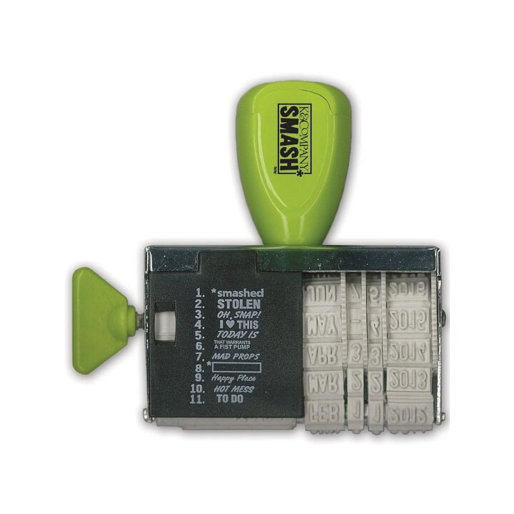 K&Company SMASH Date Stamp