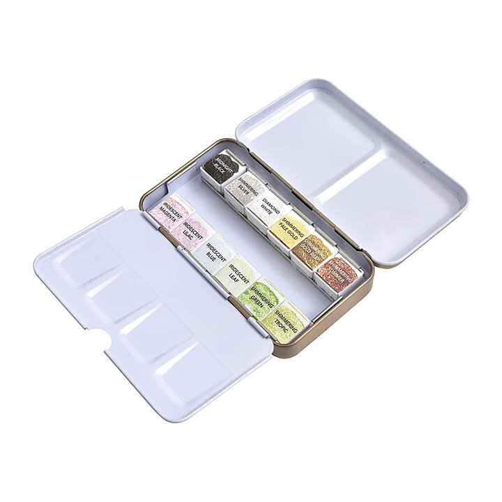Paper Fashion Watercolors Metallics Paint Set