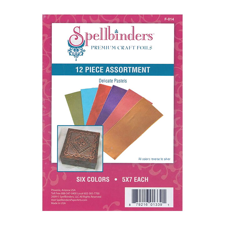 Spellbinders Premium Craft Foils - Delicate Pastels