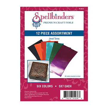 Spellbinders Premium Craft Foils - Jewel Tones