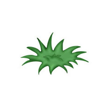 BK Dies 2x2 Flower Grass