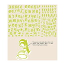 Tattered Angels Irresistible Alpha Stickers - Rockin' Renaissance
