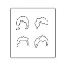 Sizzix Die Bigz - Dress Ups Boy Hair #2