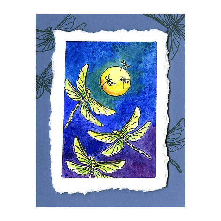 Stampendous Perfectly Clear Stamps - Moonlit Wings