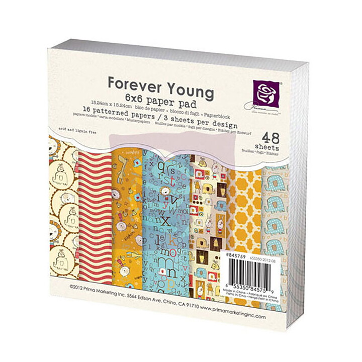 Prima Paper Pad - Forever Young