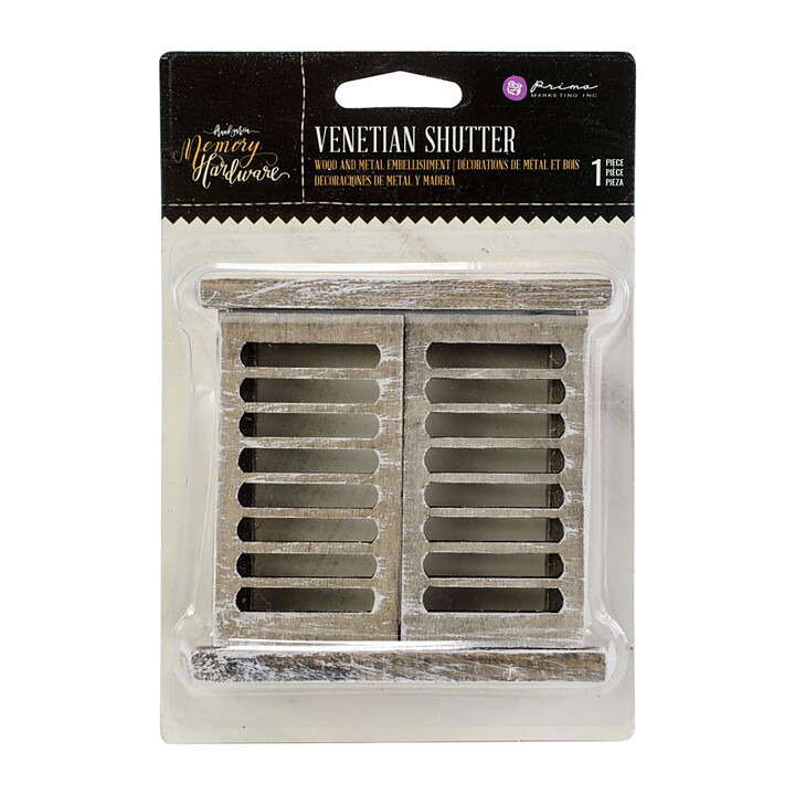 Prima Marketing Memory Hardware Embellishments - Venetian Shutter