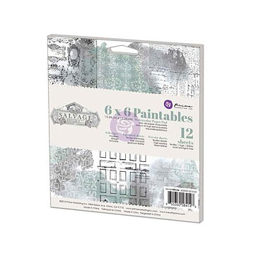 Prima Paper Pad Paintables Watercolor - Salvage District