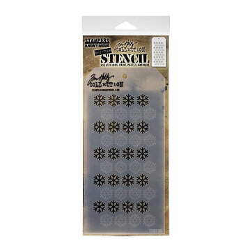 Tim Holtz Layering Stencil - Shifter Snowflake