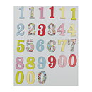 Colorbök Chipboard Numbers
