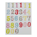 Colorbök Chipboard Numbers