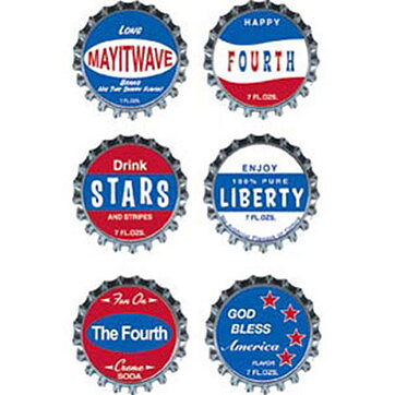Bottle Caps - Trink & Treasure Patriotic