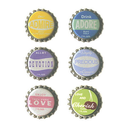 Bottle Caps - Trink & Treasure Pastel