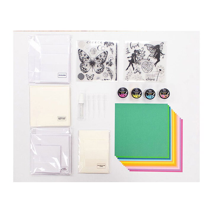 Crafter's Companion Craft Box - Sparkle Ink Craft Kit