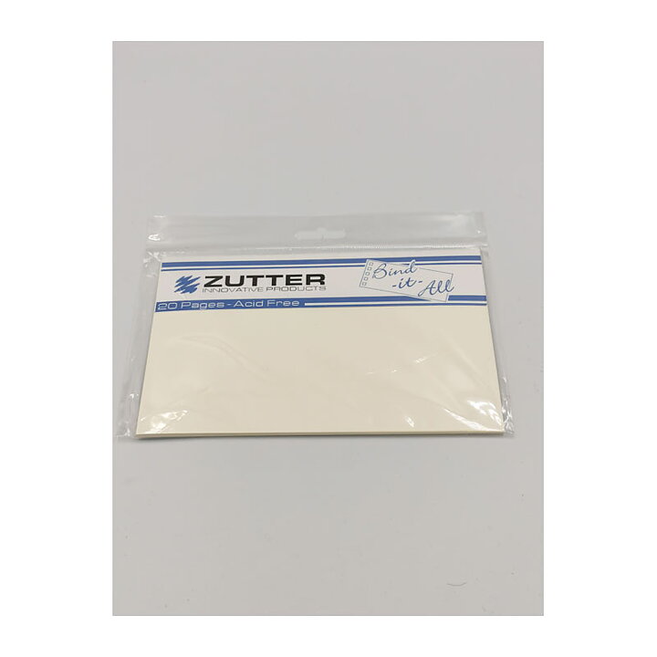 Zutter Bind It All - Pages 7.5x5 Cream