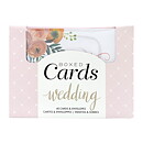 American Crafts Cards & Envelopes A2 W/Envelopes 4"X6" - Wedding