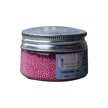 Dress My Craft Flower Pearls - Pink