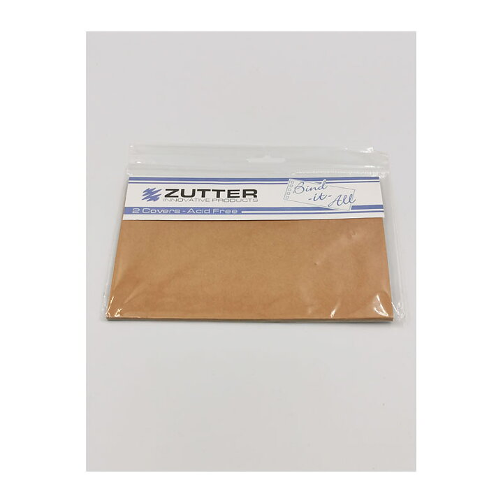 Zutter Bind It All - Chipboard 7.5x5 Covers Kraft