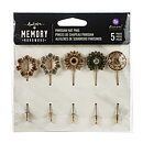 Prima Marketing  Memory Hardware Embellishments - Parisian Hat Pins