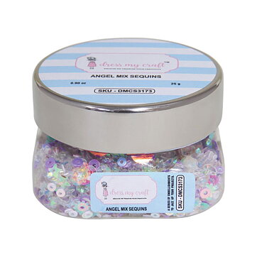 Dress My Craft Sequins - Angel Mix