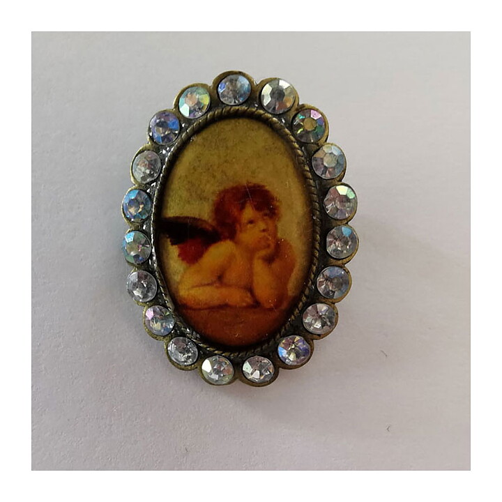 Brooch Vintage - Cherub Angel
