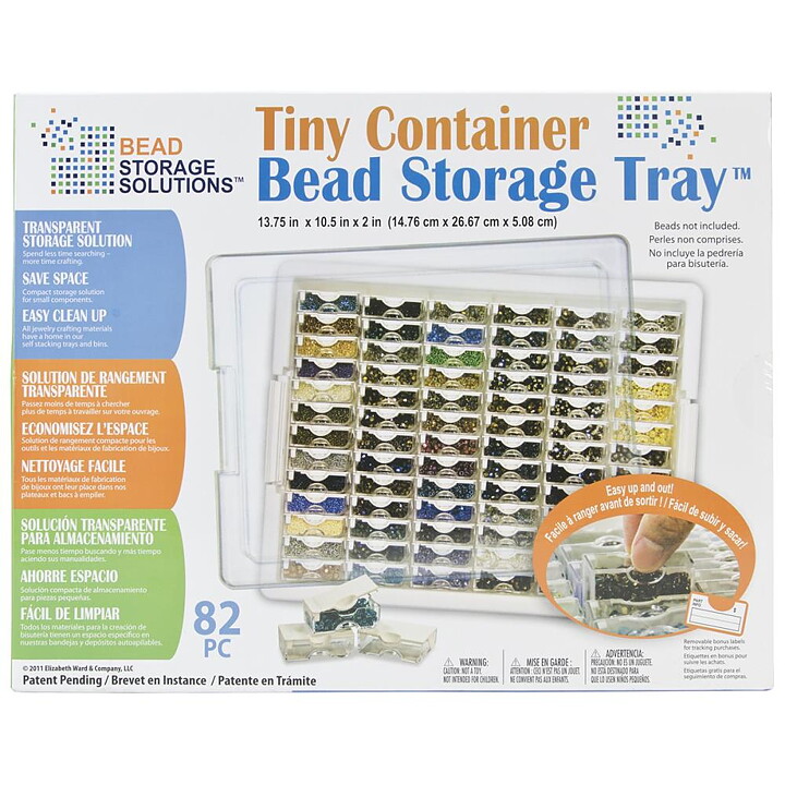 Darice Bead Storage Tray - Tiny Container