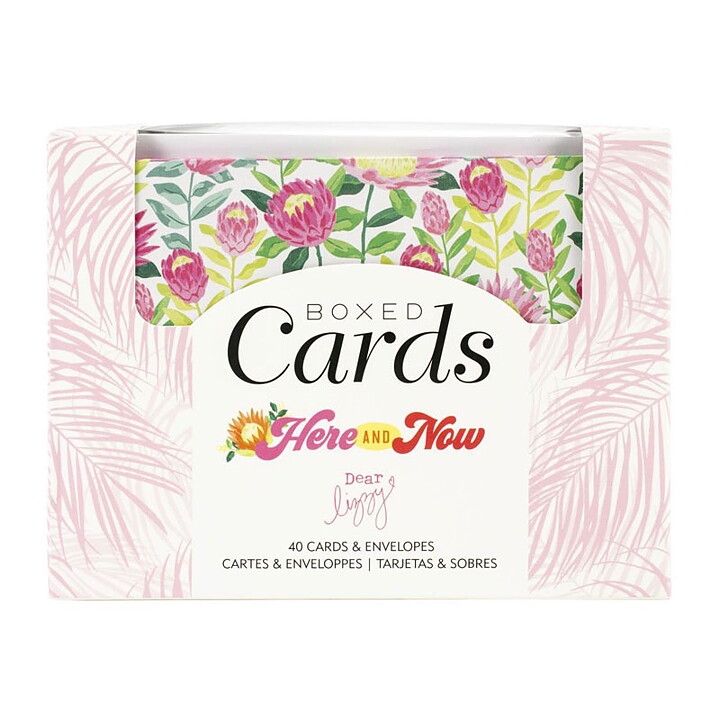 American Crafts Cards & Envelopes A2 W/Envelopes 4"X6" - Here and Now