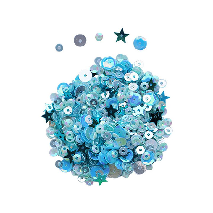 Dress My Craft Sequins - Sea Breeze