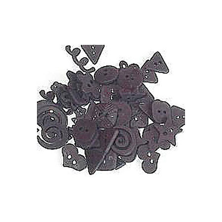 Buttons Color Me Black