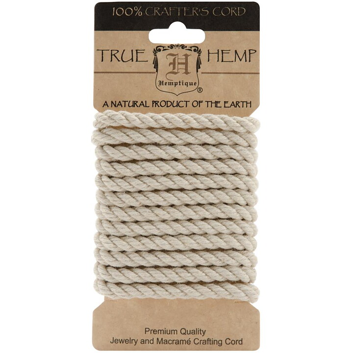 Hemptique Hemp Cord - Natural Rope