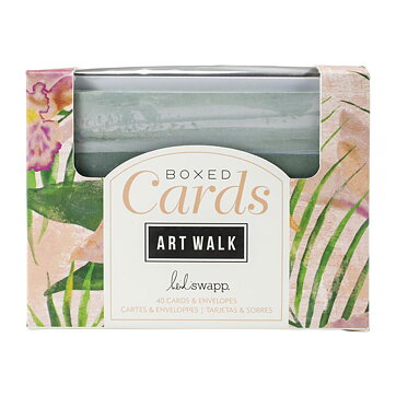 American Crafts Cards & Envelopes A2 W/Envelopes 4"X6" - Heidi Swapp Art Walk