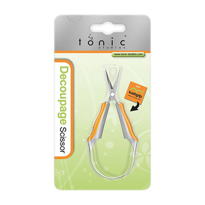Tonic Studios Kushgrip Decoupage Scissor