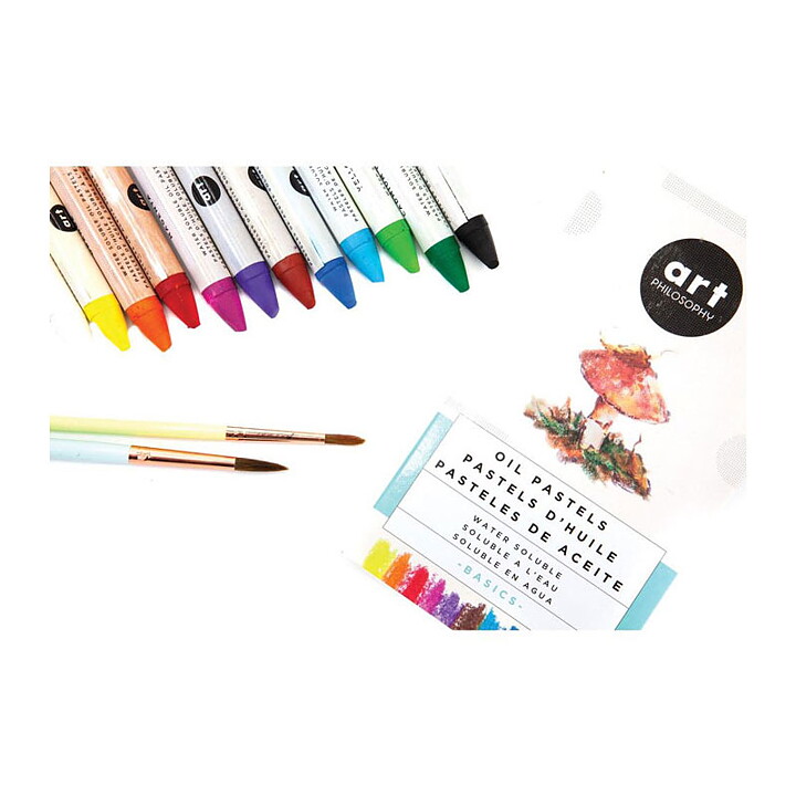 Prima Art Philosophy Water Soluble Oil Pastels - Basics